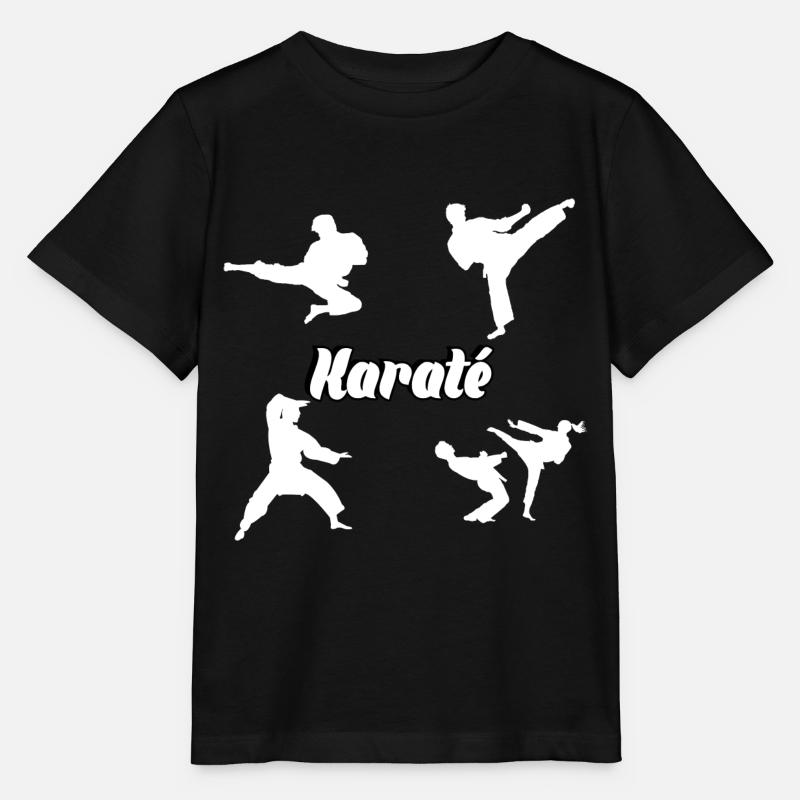 Karate - Stanley/Stella Kinder T-Shirt MINI CREATOR  - Schwarz