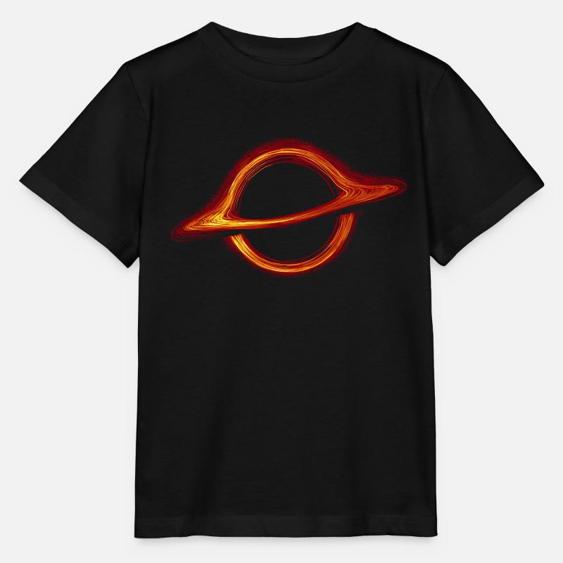 Schwarzes Loch - Stanley/Stella Kinder T-Shirt MINI CREATOR  - Schwarz
