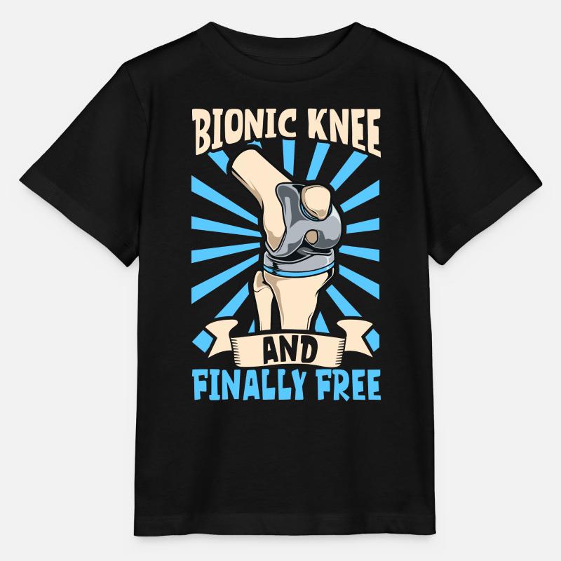 Endlich frei - Knieprothese - Stanley/Stella Kinder T-Shirt MINI CREATOR  - Schwarz