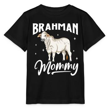 Brahman Mommy - Brahman Beef - T-shirt bio MINI CREATOR Stanley/Stella Enfant - noir - Devant - Mikhail (115cm)