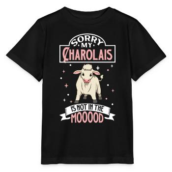 Not in the mood - Charolais - Stanley/Stella MINI CREATOR Kids’ T-Shirt - black - Front - Mikhail (115cm)