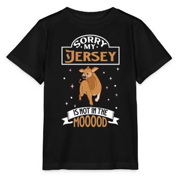 Not in the mood - Jersey - Stanley/Stella MINI CREATOR Kids’ T-Shirt - black - Front - Mikhail (115cm)