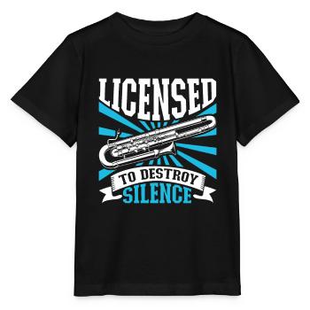 Lizenz zum Krach machen - Kontrafagott - Stanley/Stella Kinder T-Shirt MINI CREATOR  - Schwarz - Vorne - Mikhail (115cm)