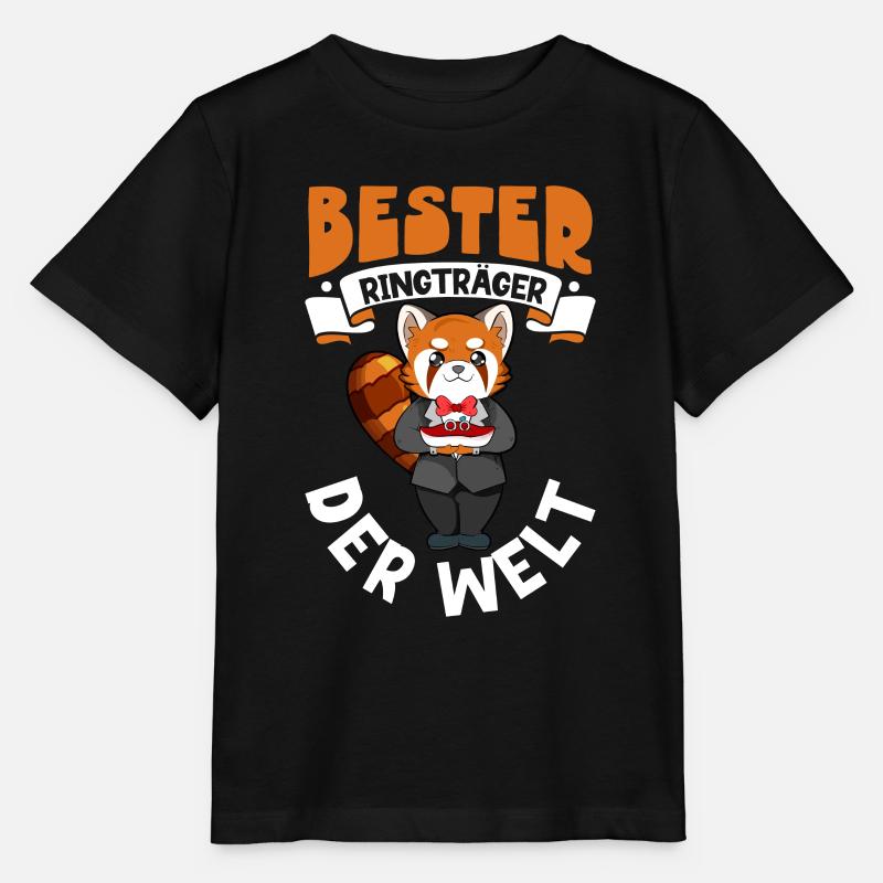 Bester Ringträger der Welt - Stanley/Stella Kinder T-Shirt MINI CREATOR - Schwarz