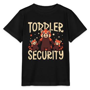 Kleinkind Aufpasser - Babysitter - Stanley/Stella Kinder T-Shirt MINI CREATOR  - Schwarz - Vorne - Mikhail (115cm)