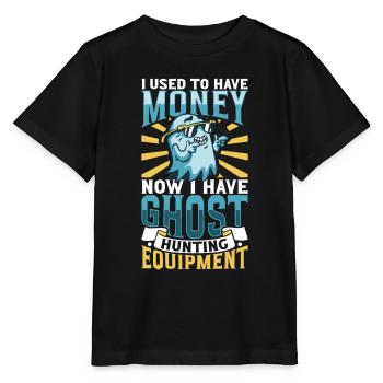 Geisterjäger Equipment - Geisterjagd - Stanley/Stella Kinder T-Shirt MINI CREATOR  - Schwarz - Vorne - Mikhail (115cm)