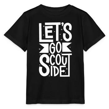 Let's go out - Boy Scouts - Stanley/Stella MINI CREATOR Kids’ T-Shirt - black - Front - Mikhail (115cm)