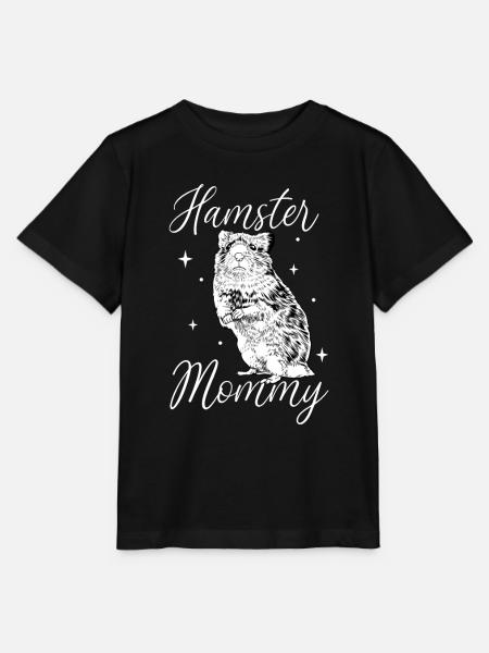 Hamsterbesitzer - Hamster Mama - Stanley/Stella Kinder T-Shirt MINI CREATOR - Schwarz