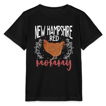 Maman du New Hampshire - T-shirt bio MINI CREATOR Stanley/Stella Enfant - noir - Devant - Mikhail (115cm)