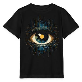 Eye Electronics - Stanley/Stella MINI CREATOR Kids’ T-Shirt - black - Front - Mikhail (115cm)