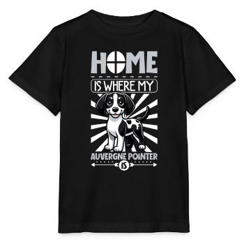 Accueil - Braque d’Auvergne - T-shirt bio MINI CREATOR Stanley/Stella Enfant - noir - Devant - Mikhail (115cm)