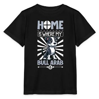Zuhause - Bull Arab - Stanley/Stella Kinder T-Shirt MINI CREATOR  - Schwarz - Vorne - Mikhail (115cm)