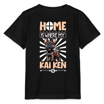 Accueil - Kai Ken - T-shirt bio MINI CREATOR Stanley/Stella Enfant - noir - Devant - Mikhail (115cm)