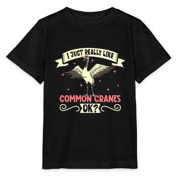 J’aime ma grue - T-shirt bio MINI CREATOR Stanley/Stella Enfant - noir - Devant - Mikhail (115cm)