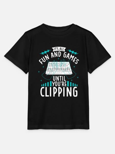 Clipping - Sound Engineer - Stanley/Stella Kinder T-Shirt MINI CREATOR - Schwarz