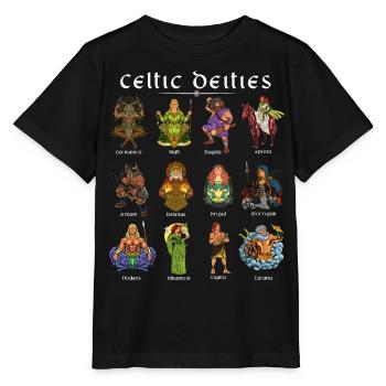 Götter der keltischen Mythologie - Stanley/Stella Kinder T-Shirt MINI CREATOR  - Schwarz - Vorne - Mikhail (115cm)