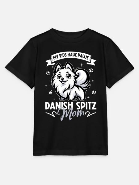 Dänischer Spitz Mama - Stanley/Stella Kinder T-Shirt MINI CREATOR  - Schwarz