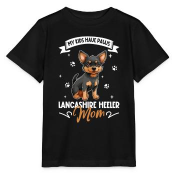 Lancashire Heeler Mama - Stanley/Stella Kinder T-Shirt MINI CREATOR  - Schwarz - Vorne - Mikhail (115cm)