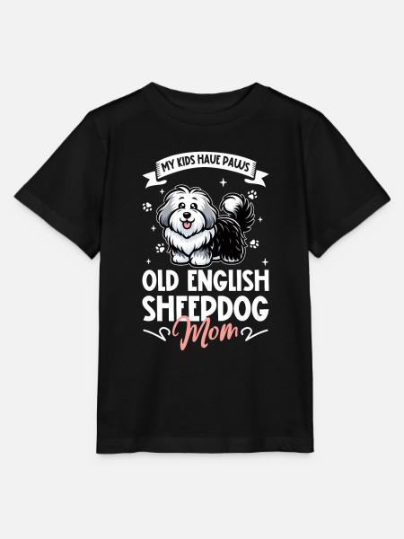 Bobtail Mama - Stanley/Stella Kinder T-Shirt MINI CREATOR - Schwarz