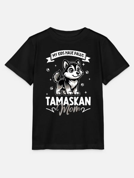 Tamaskan Mama - Stanley/Stella Kinder T-Shirt MINI CREATOR - Schwarz
