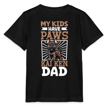 Kai Ken Papa - T-shirt bio MINI CREATOR Stanley/Stella Enfant - noir - Devant - Mikhail (115cm)