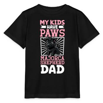 Ca de bestiar Papa - Stanley/Stella Kinder T-Shirt MINI CREATOR  - Schwarz - Vorne - Mikhail (115cm)
