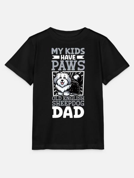 Bobtail Papa - Stanley/Stella Kinder T-Shirt MINI CREATOR - Schwarz