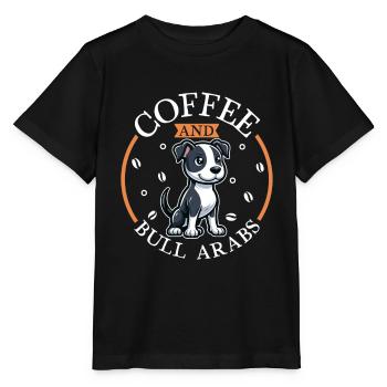 Kaffee und Bull Arab - Stanley/Stella Kinder T-Shirt MINI CREATOR  - Schwarz - Vorne - Mikhail (115cm)