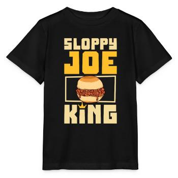Sloppy Joe King - Stanley/Stella MINI CREATOR Kids’ T-Shirt - black - Front - Mikhail (115cm)