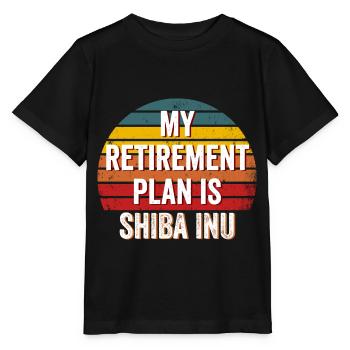 Jeton Shiba Inu - Shiba inu, Shiba inu Crypto - T-shirt bio MINI CREATOR Stanley/Stella Enfant - noir - Devant - Mikhail (115cm)
