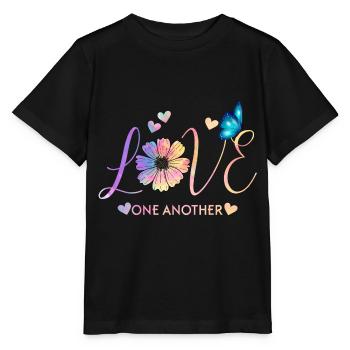 Aimer l'un l'autre - T-shirt bio MINI CREATOR Stanley/Stella Enfant - noir - Devant - Mikhail (115cm)