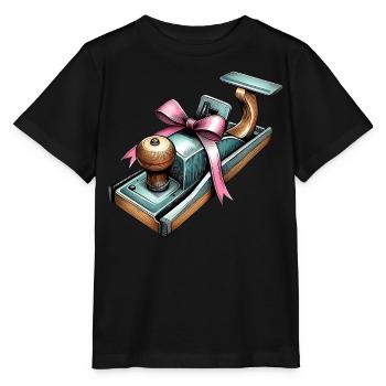Coquette Arc Menuisier - T-shirt bio MINI CREATOR Stanley/Stella Enfant - noir - Devant - Mikhail (115cm)
