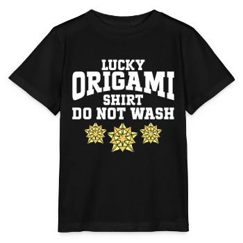 Folding Origami Artist Paper Folder Origamist - Stanley/Stella MINI CREATOR Kids’ T-Shirt - black - Front - Mikhail (115cm)