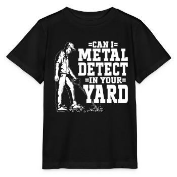 Metal Detectorist Metal Detecting - Stanley/Stella MINI CREATOR Kids’ T-Shirt - black - Front - Mikhail (115cm)