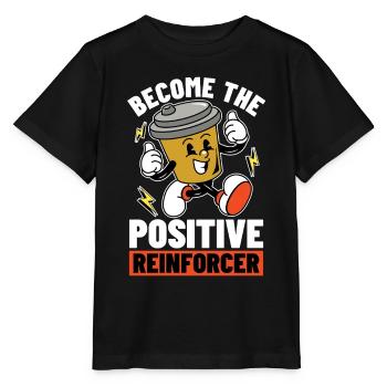 Thérapeute comportemental Devenez le thérapeute ABA - T-shirt bio MINI CREATOR Stanley/Stella Enfant - noir - Devant - Mikhail (115cm)