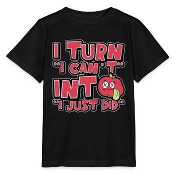 Thérapeute comportementale Je me transforme Je ne peux pas Thérapeute - T-shirt bio MINI CREATOR Stanley/Stella Enfant - noir - Devant - Mikhail (115cm)