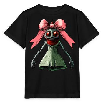 Coquette Arc Flatwoods Monster Cryptide - T-shirt bio MINI CREATOR Stanley/Stella Enfant - noir - Devant - Mikhail (115cm)
