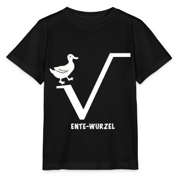 Ente Wurzel - Stanley/Stella Kinder T-Shirt MINI CREATOR  - Schwarz - Vorne - Mikhail (115cm)