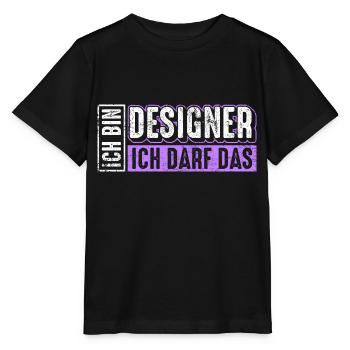 Designer Spruch - Stanley/Stella Kinder T-Shirt MINI CREATOR  - Schwarz - Vorne - Mikhail (115cm)