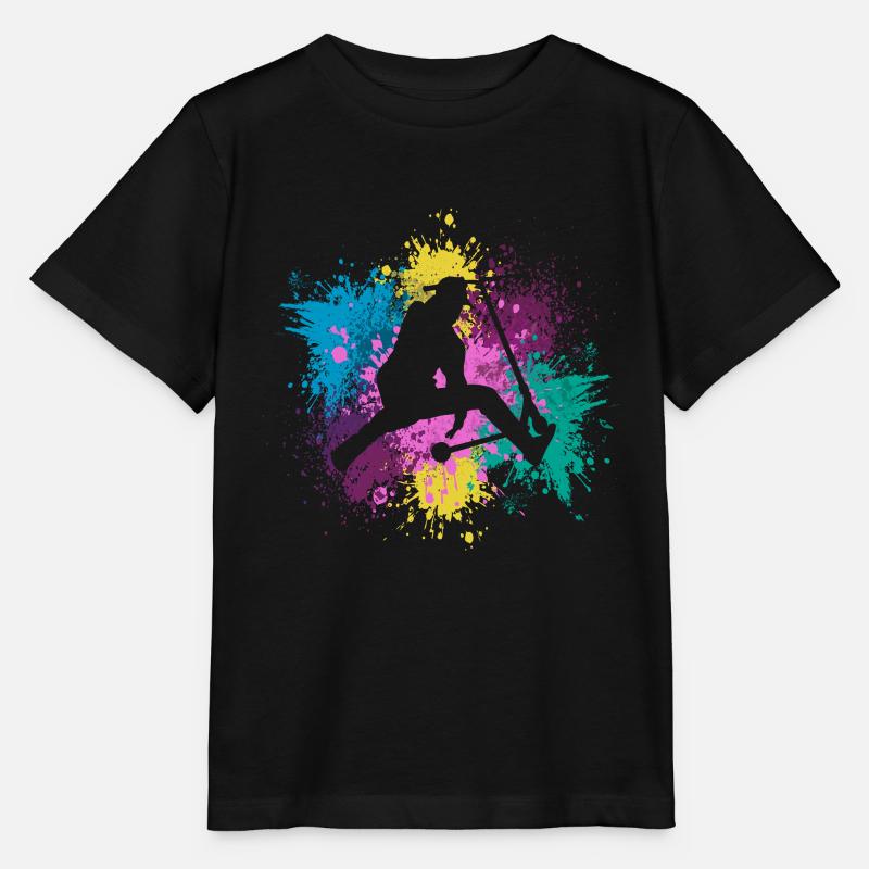 Stunt Scooter Jump Scooters - T-shirt bio MINI CREATOR Stanley/Stella Enfant - noir