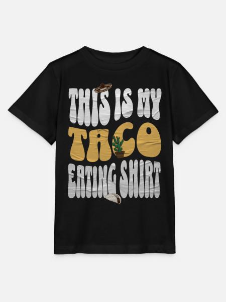 Taco - Stanley/Stella Kinder T-Shirt MINI CREATOR  - Schwarz