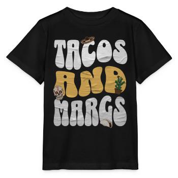Taco - Stanley/Stella Kinder T-Shirt MINI CREATOR  - Schwarz - Vorne - Mikhail (115cm)
