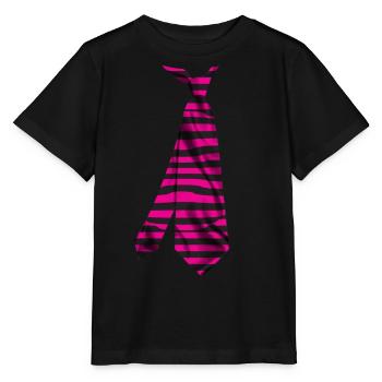 cravate corbata cravate Krawatte cravate stropdas - T-shirt bio MINI CREATOR Stanley/Stella Enfant - noir - Devant - Mikhail (115cm)
