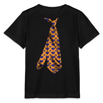 tie stropdas Krawatte necktie solmio - Stanley/Stella MINI CREATOR Kids’ T-Shirt - black - Front - Mikhail (115cm)