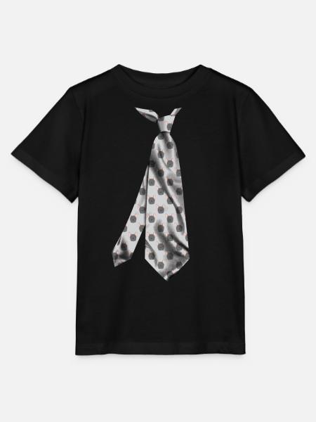 T-Shirt Krawatte Krawatte Hund Krawatte Hund - Stanley/Stella Kinder T-Shirt MINI CREATOR - Schwarz