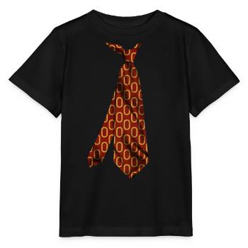 t-shirt necktie Krawatte stropdas solmio - Stanley/Stella MINI CREATOR Kids’ T-Shirt - black - Front - Mikhail (115cm)
