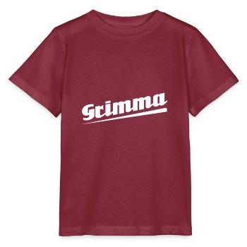 Grimma - Textdesign mit Stadtnamen - Stanley/Stella Kinder T-Shirt MINI CREATOR  - Burgunderrot - Vorne - Kain (125cm)