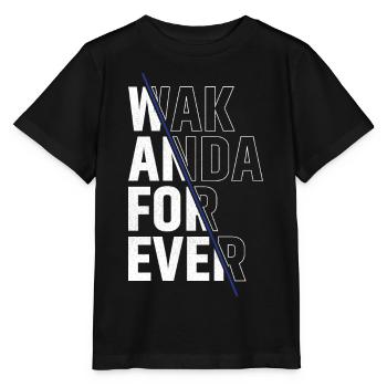 Wach Anda für immer - Stanley/Stella Kinder T-Shirt MINI CREATOR  - Schwarz - Vorne - Mikhail (115cm)