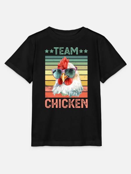 Huhn Hühner - Stanley/Stella Kinder T-Shirt MINI CREATOR  - Schwarz