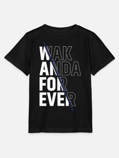 wak anda for ever - Stanley/Stella Kinder T-Shirt MINI CREATOR - Schwarz